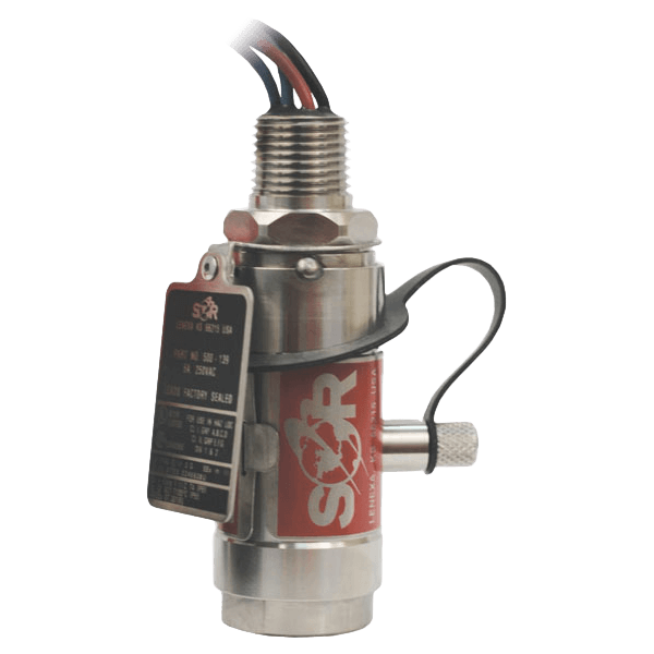 SOR Pressure Switch, Adjustable Sub Mini Hermet